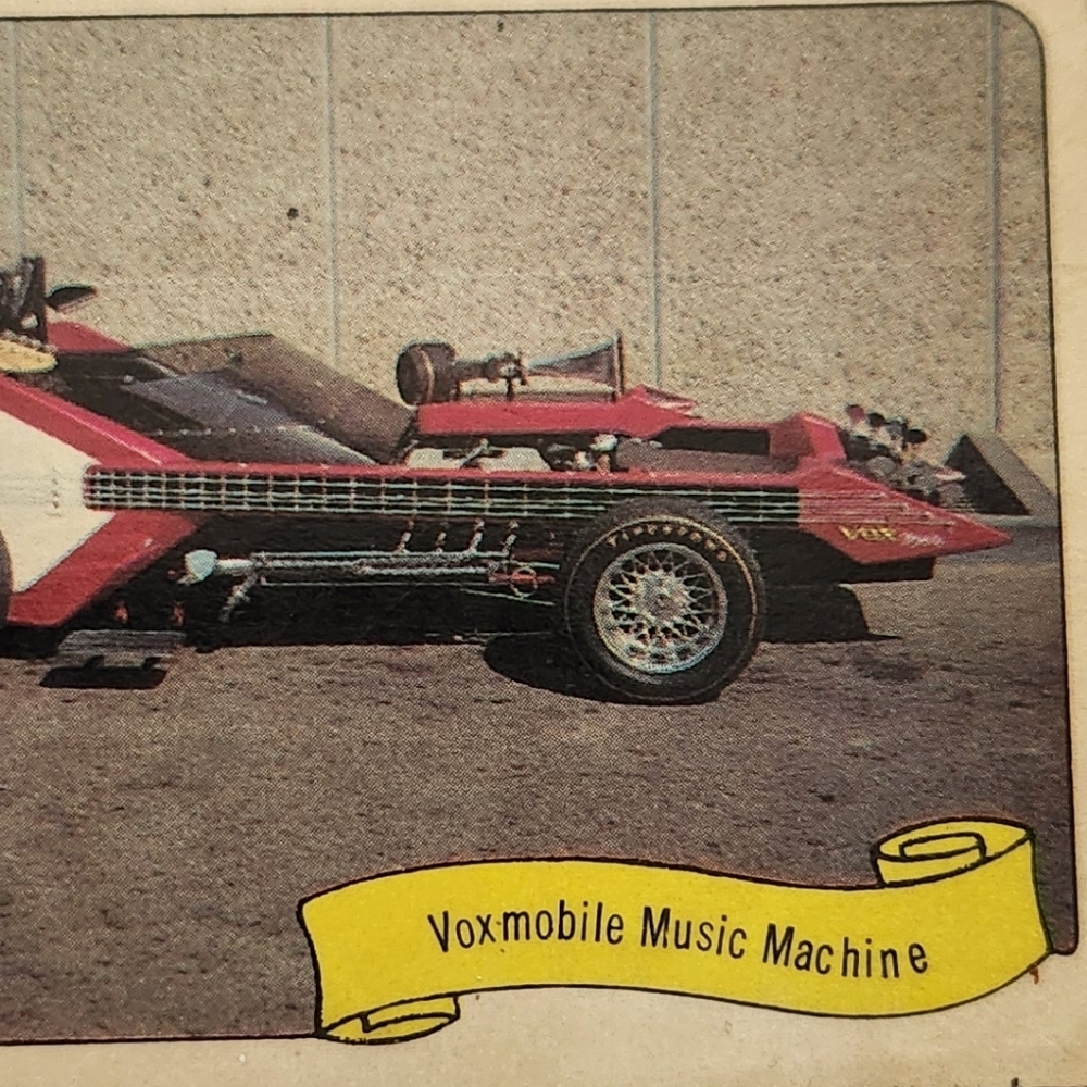 Vintage 1970s George Barris "Voxmobile" Kustom Cars Trading Card - Picture 6 of 11